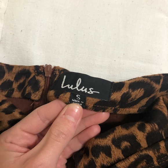 Leopard skort - Picture 4 of 5